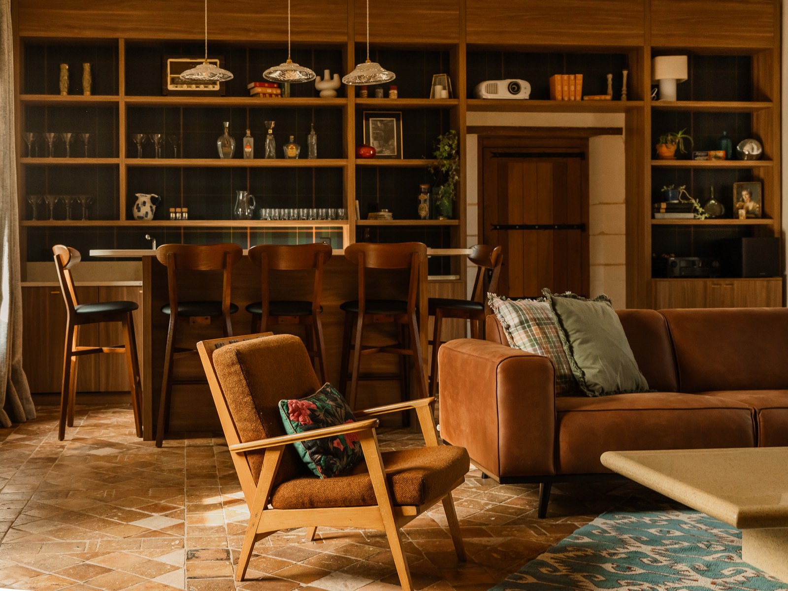 The bar of the estate
