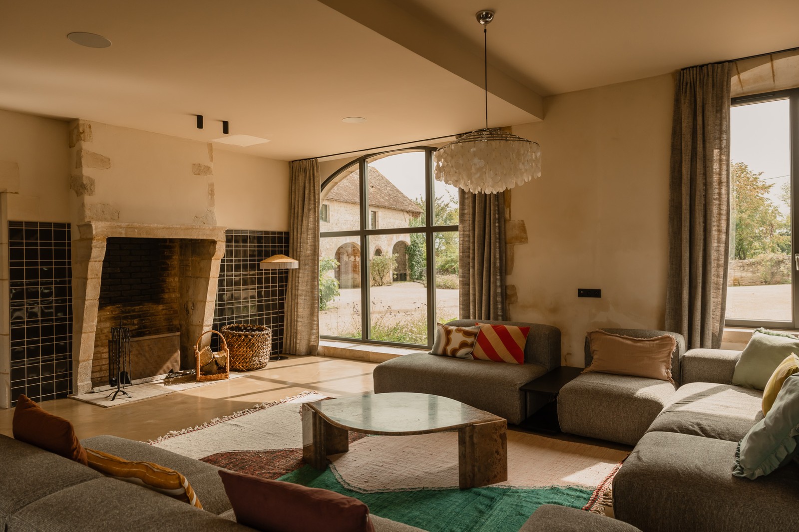 A music-room lounge