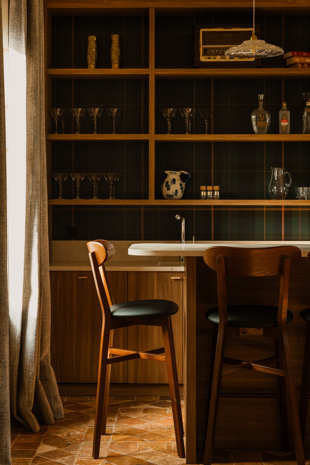 Ambiance et matières naturelles du domaine